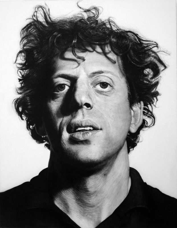 55A Phil - Chuck Close 1969 Philip Glass Whitney Museum Of American Art New York City
